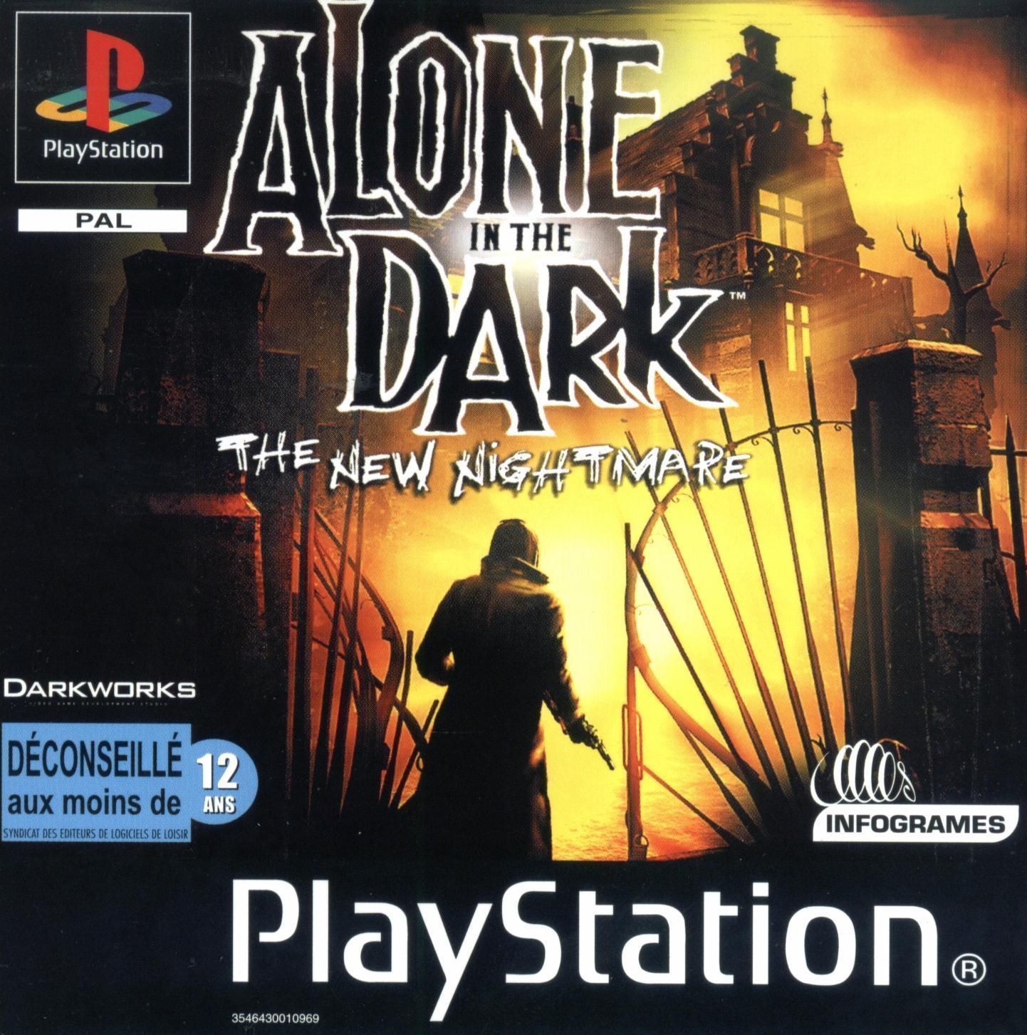Alone In The Dark - The New Nightmare [Disc1of2] [SLUS-01201] (USA) Game Cover